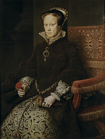 Mary I, Antonis Mor, 1554.