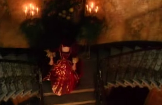 Annie Lennox Walking on Broken Glass video costumes