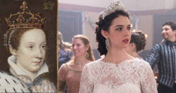 Reign (TV) costumes historical influences (not really) 2013-17 Reign