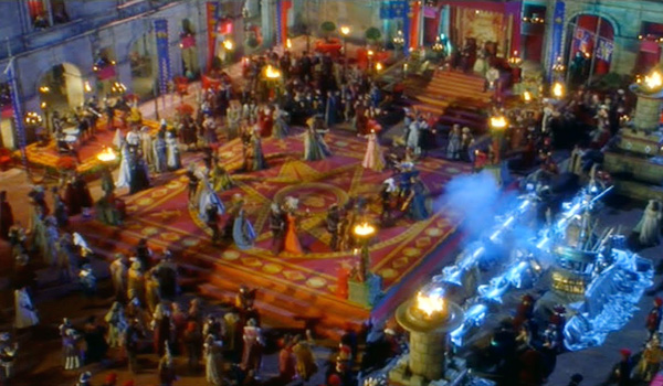 Masquerade ball in "Ever After" (1998).
