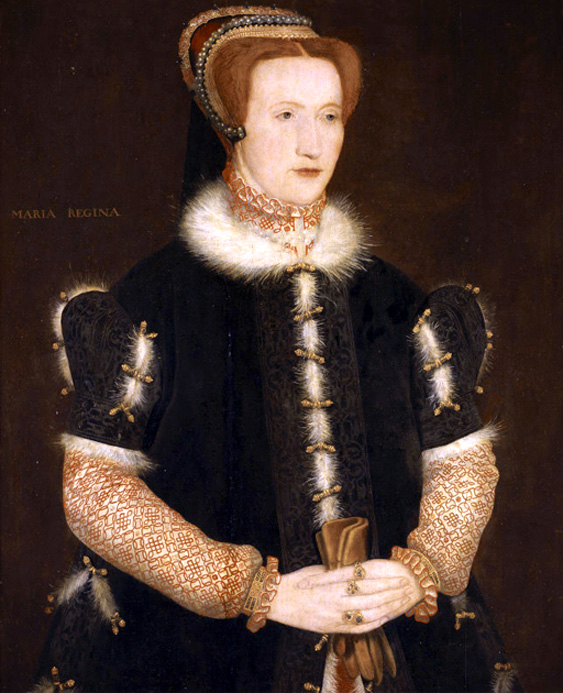 Bess of Hardwick (later Elizabeth Countess of Shrewsbury) when Mistress St Lo, 1550s via Wikimedia Commons