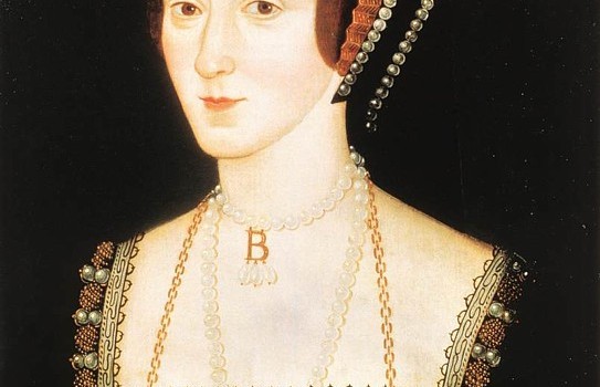 Anne Boleyn, late 16th-century copy of a lost original of c. 1533-1536. National Portrait Gallery.