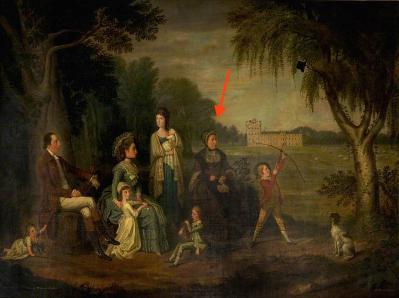 John Francis, 7th Earl of Mar, and Family by David Allan, (c) The National Trust for Scotland, Alloa Tower; Supplied by The Public Catalogue Foundation