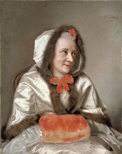 Madame François Tronchin (1713-1788) 1758, by Jean-Etienne Liotard