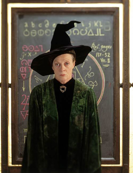 Maggie Smith, Harry Potter series, 2001