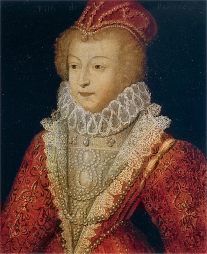 Marguerite de Valois, Queen of France, first wife of Henry IV, c. 1572, Musée de Blois.