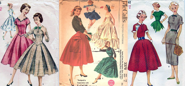 1950s patterns for young women