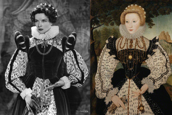Mary of Scotland 1570s gown 1936