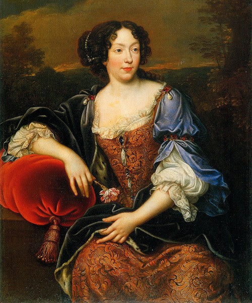 Élisabeth Marguerite d'Orléans, 1672, by Henri Gascar,
