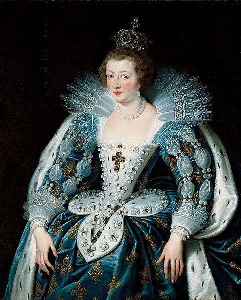 Anne of Austria by Rubens, 1622-25, Norton Simon Museum