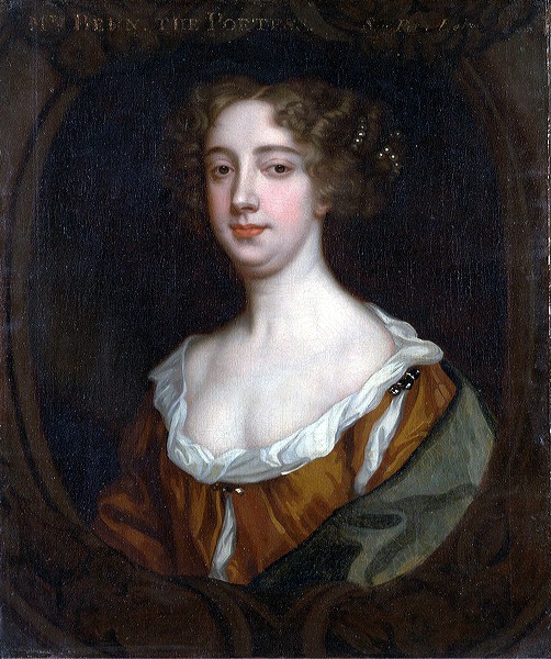 Aphra Behn by Peter Lely, 1670