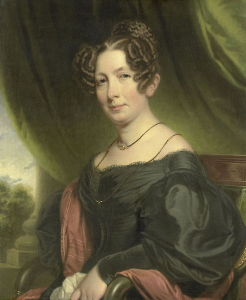 Charles Howard Hodges, Portrait of Maria Antoinette Charlotte Sanderson (1782-1859), 1835, Rijksmuseum