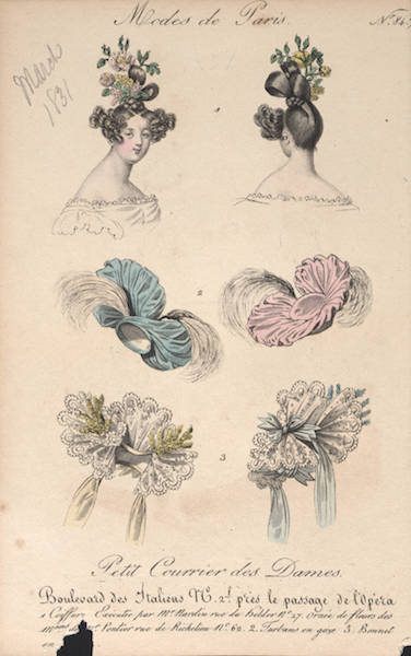 Petit Courrier des Dames, 1831