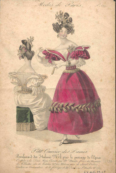 Petit Courrier des Dames, 1830.