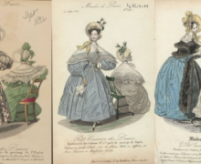 Women's fashions, early to late 1830s