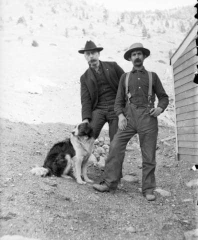 Two men, 1890-1900, Colorado, Denver Public Library