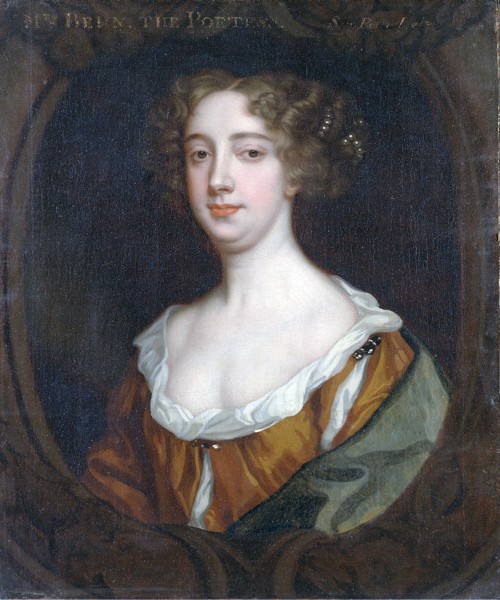Aphra Behn, 1670, by Peter Lely
