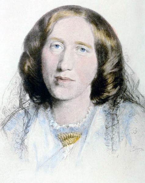 George Eliot, 1864, by Frederick William Burton