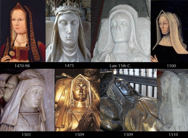 English hoods 1480s-1510s