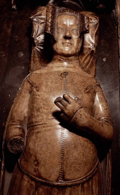 Philippa of Hainault tomb effigy, c. 1367 (Westminster Abbey)