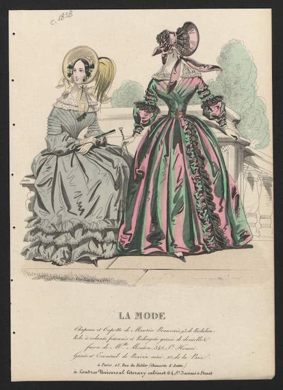 1838 fashion plate | Metropolitan Museum of Art