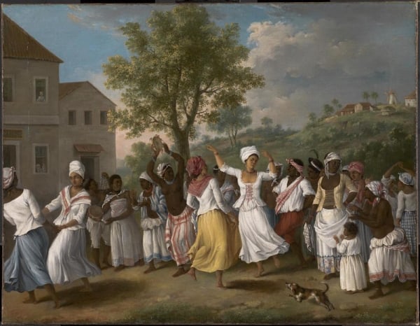 Agostino Brunias, Dancing Scene in the West Indies, c.1730-1796, Tate Britain