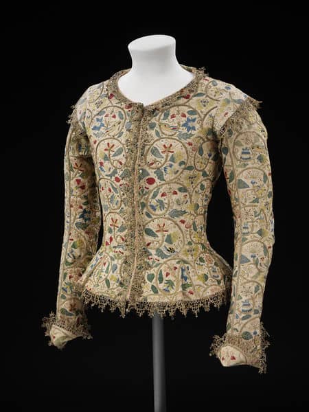 Margaret Layton's jacket, 1610-1615, Victoria & Albert Museum.