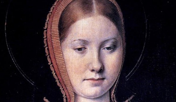 Catherine of Aragon c. 1502 by Michael Sittow