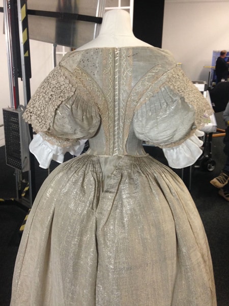 1660s - silver tissue dress, Museum of Fashion, Bath, U.K.