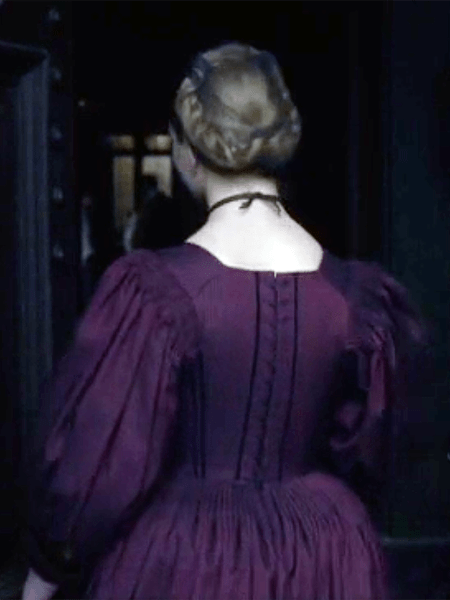 The Miniaturist (2018) Nella -purple gown