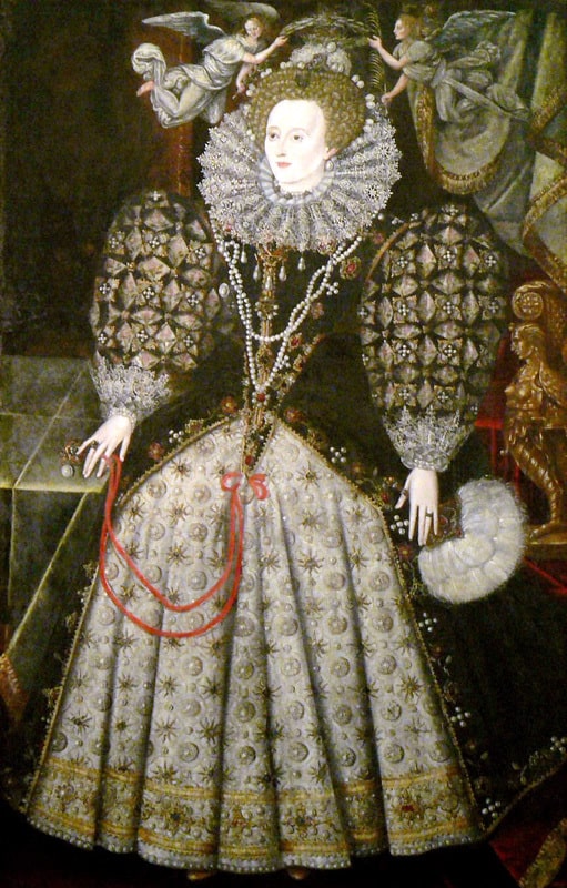 1590 - Jesus College portrait of Queen Elizabeth by Nicholas Hilliard