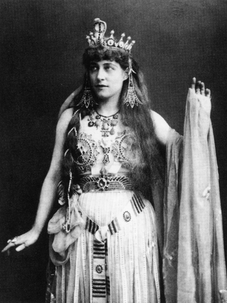 Lillie Langtry as Cleopatra by W. & D. Downey, 1891