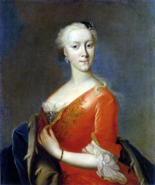 Francesco Carlo Rusca, Herzogin Philippine Charlotte von Braunschweig (1716-1801), 1735-37, Stiftung Preußische Schlösser und Gärten