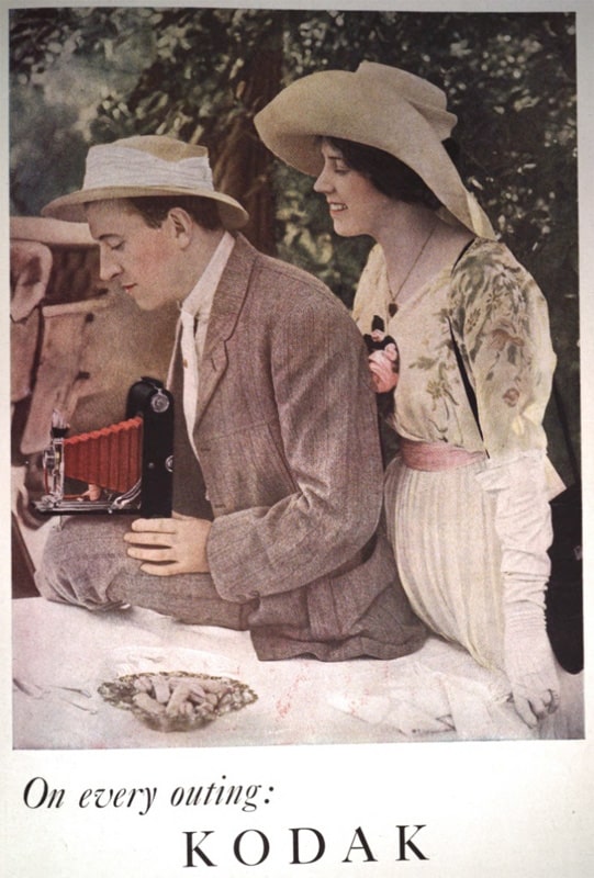 1912 - July issue of The Delineator, Kodak ad
