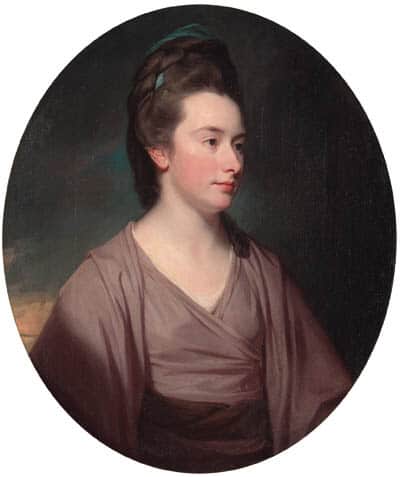 George Romney, Portrait of Elizabeth Lamb, Viscountess Melbourne (1749-1818), second half of the 18th c., Christie's