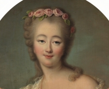 Portrait of Madame du Barry by François-Hubert Drouais, 1770, Museo del Prado