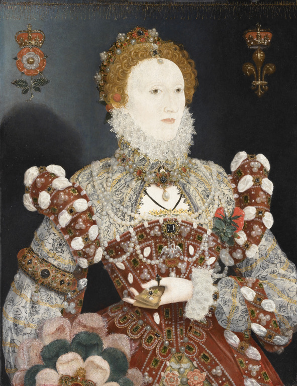 1573 - Queen Elizabeth, Pelican portrait, attributed to Nicholas Hilliard