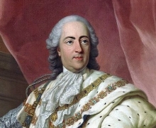 Portrait of Louis XV of France (1710-1774), 1763, Workshop of Louis-Michel van Loo