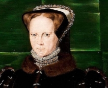 Portrait of Mary I of England by Hans Eworth, 1555-58, Dickinson Gallery, London and New York