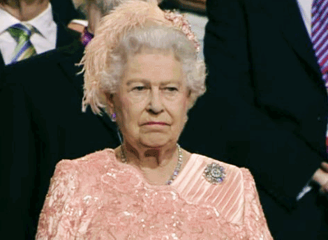 Queen Elizabeth II - eyebrows