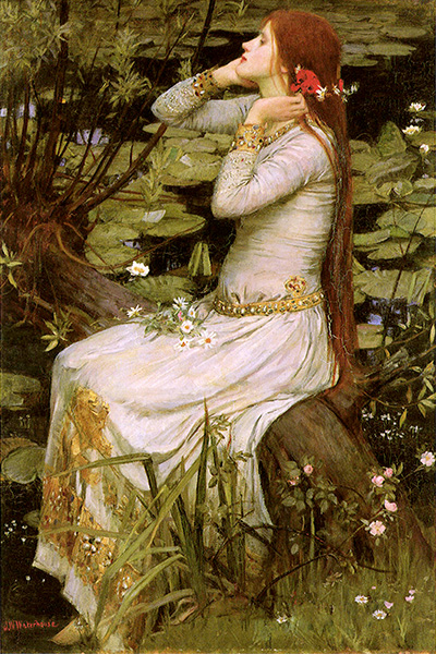 1894 - Ophelia by John William Waterhouse