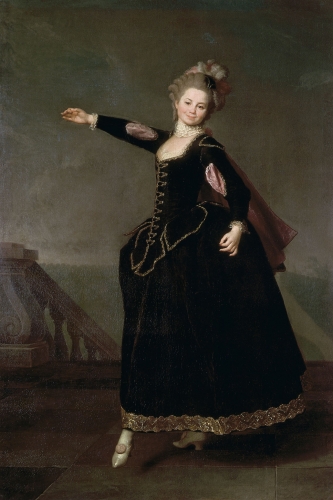 “Borschova dressed as Pandolfa,” by Dmitry Levitzky, 1776