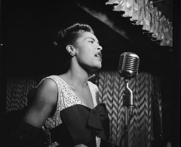 Portrait of Billie Holiday, Downbeat, New York, N.Y., ca. Feb. 1947 - LoC