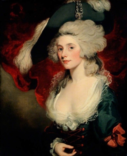 Mrs Mary Robinson as 'Perdita,' attributed to John Hoppner, 18th century, Chawton House Library