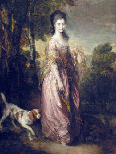 1775 - Mrs. Lowndes-Stone by Thomas Gainsborough
