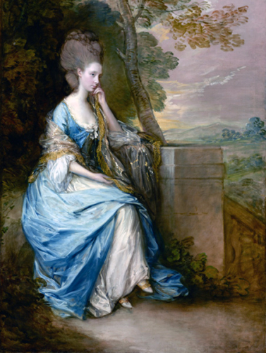 1777-1778 - Anne, Countess of Chesterfield, by Thomas Gainsborough