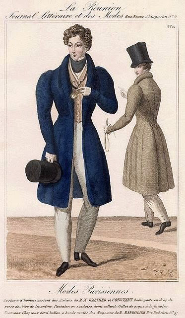 1827 - Modes Parisiennes fashion plate