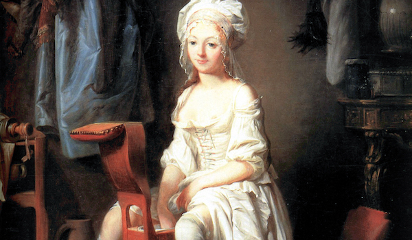 Louis-Léopold Boilly, La Toilette Intime ou la Rose Effeuille. Late 18th century.