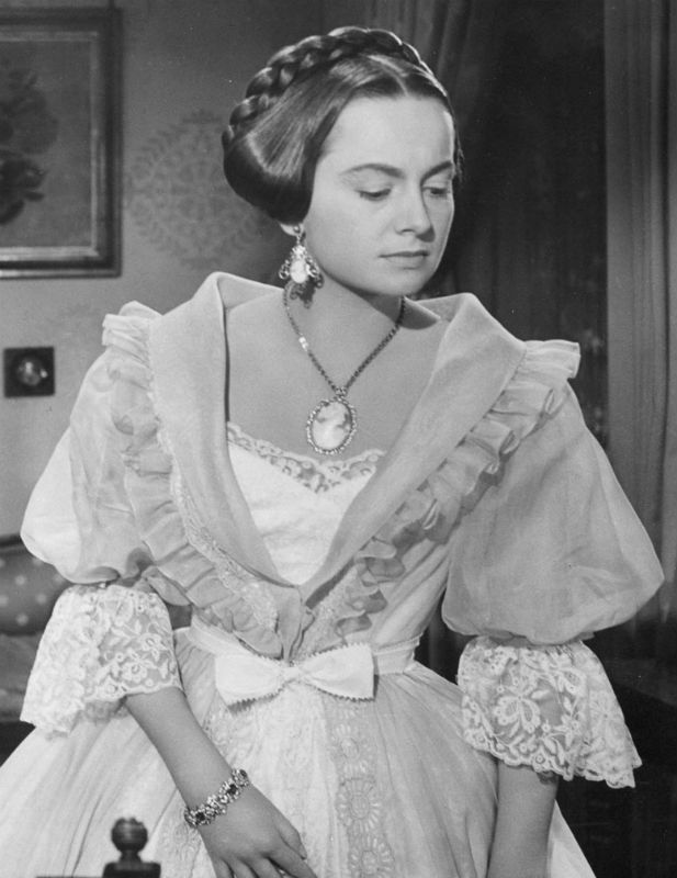 Olivia de Havilland in "The Heiress," a 1949 serious Victorian drama
