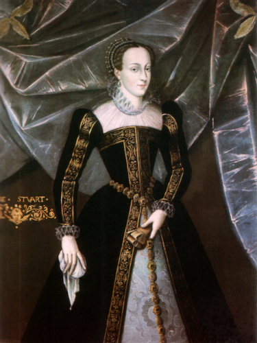 Mary Queen of Scots (1542-1587) in an official portrait, 17th century, Blairs College